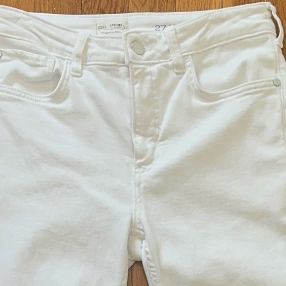 Pilcro The Yaya Mid-Rise Crop Flare Jeans 27 - Picture 4 of 6